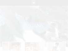 Tablet Screenshot of fagansfuneralhome.com